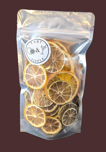 Dehydrated Mixed Citrus Slices in retail pouch