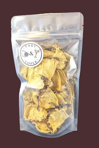 Dehydrated Pineapple Quarters in retail pouch